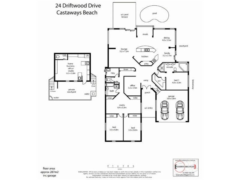 24 Driftwood Drive, Castaways Beach QLD 4567 Floorplan