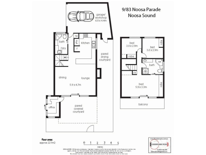9/83 Noosa Parade, Noosa Heads QLD 4567 Floorplan
