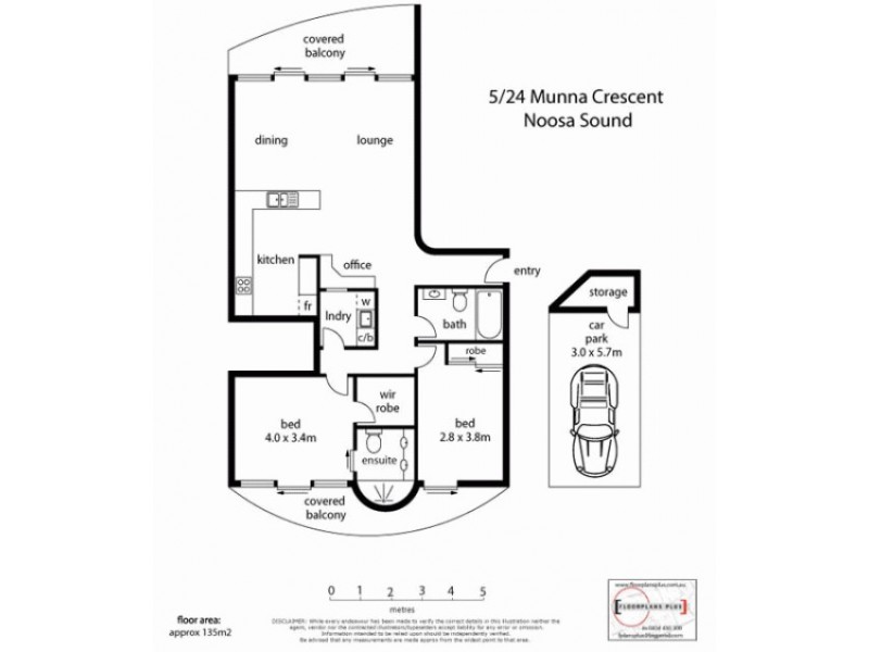 5/24 Munna Cres, Noosaville QLD 4566 Floorplan