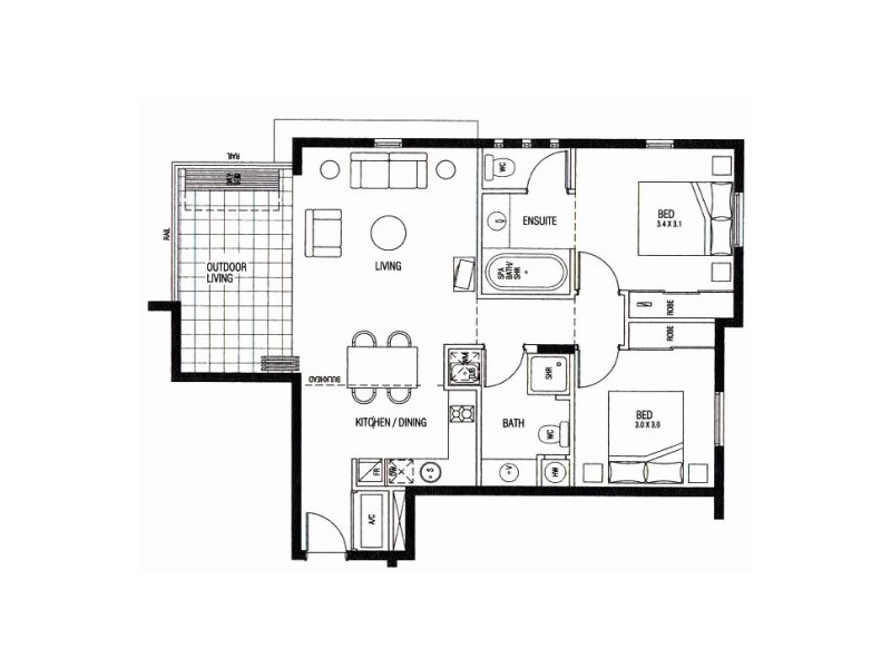 311/32 Hastings Street, Noosa Heads QLD 4567 Floorplan