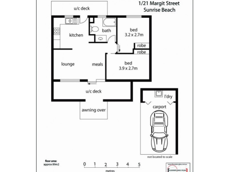 1/21 Margit Crescent, Sunrise Beach QLD 4567 Floorplan