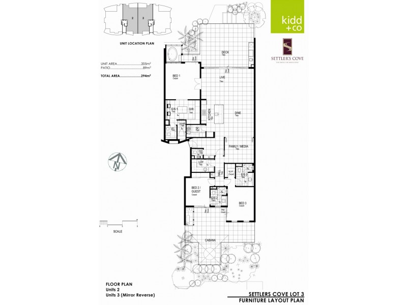 2/6 Serenity Close, Noosa Heads QLD 4567 Floorplan