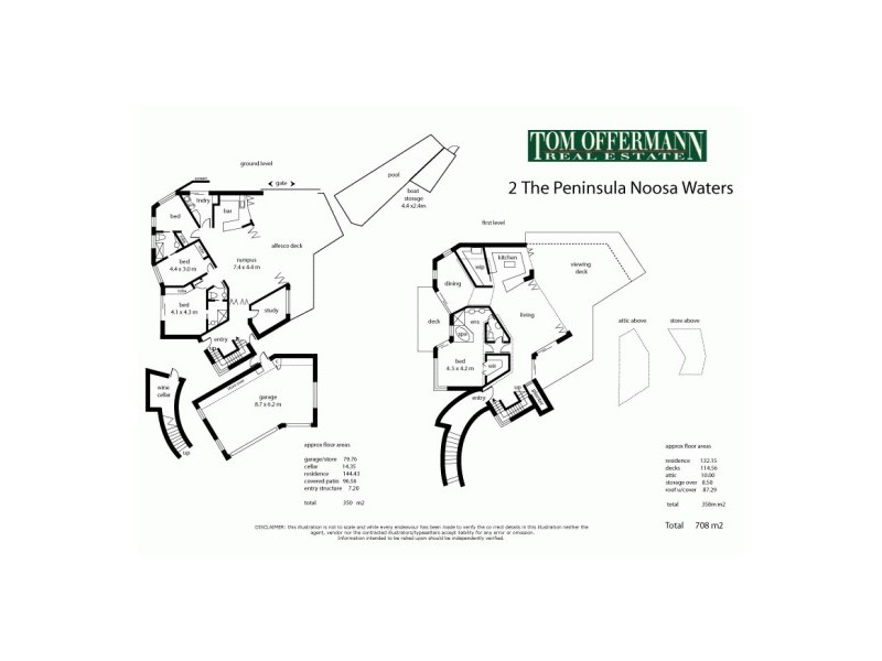 2 The Peninsula, Noosa Waters QLD 4566 Floorplan