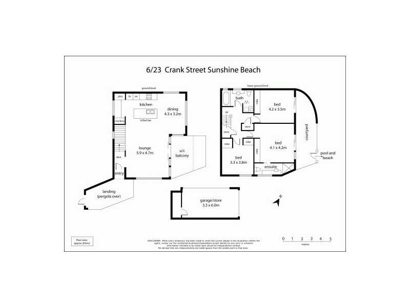 6/23 Crank Street, Sunshine Beach QLD 4567 Floorplan