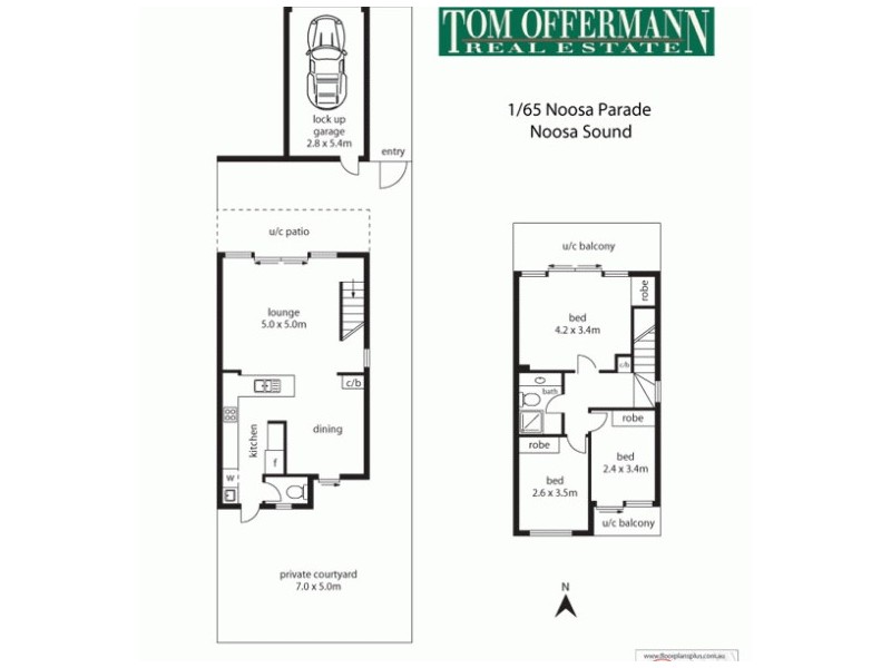 1/65 Noosa Parade, Noosa Heads QLD 4567 Floorplan