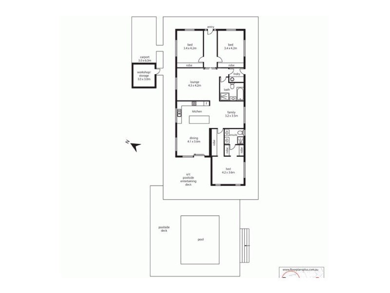 21 Hawthorn Grove, Marcus Beach QLD 4573 Floorplan