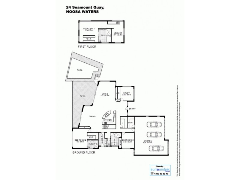 24 Seamount Quay, Noosa Waters QLD 4566 Floorplan