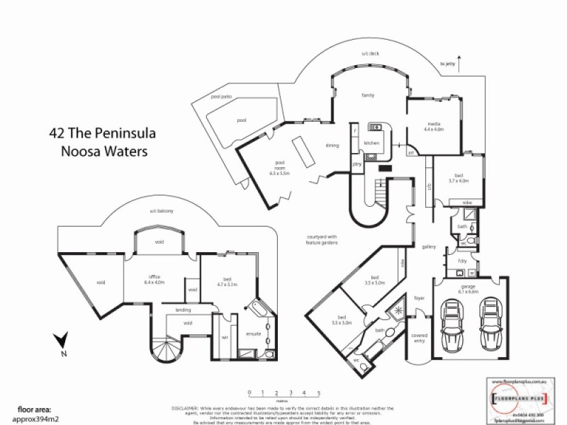 42 The Peninsula, Noosa Waters QLD 4566 Floorplan