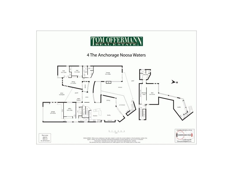 4 The Anchorage, Noosa Waters QLD 4566 Floorplan