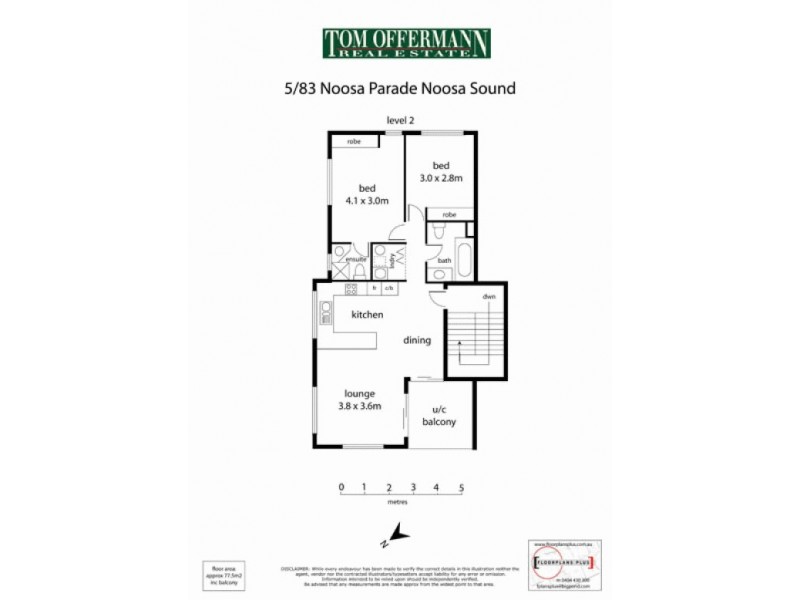 5/81 Noosa Parade, Noosa Heads QLD 4567 Floorplan