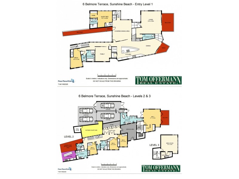 6 Belmore Tce, Sunshine Beach QLD 4567 Floorplan