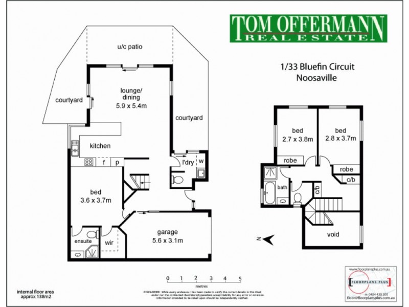 1/33 Bluefin Court, Noosa Waters QLD 4566 Floorplan