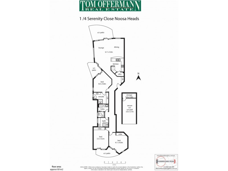 1/4 Serenity Close, Noosa Heads QLD 4567 Floorplan