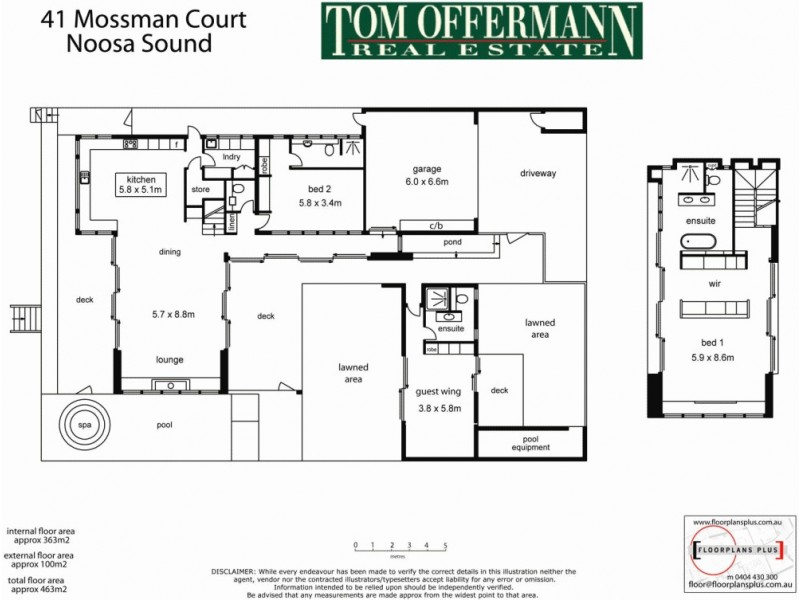 41 Mossman Court, Noosa Heads QLD 4567 Floorplan
