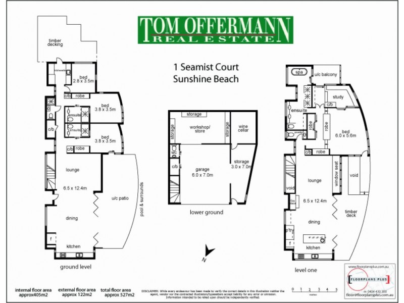 1 Seamist Court, Sunshine Beach QLD 4567 Floorplan
