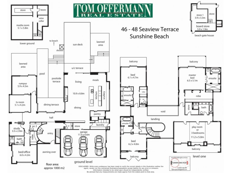 46 Seaview Terrace, Sunshine Beach QLD 4567 Floorplan