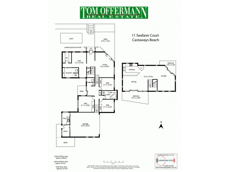 11 Seafarer Court, Castaways Beach QLD 4567 Floorplan