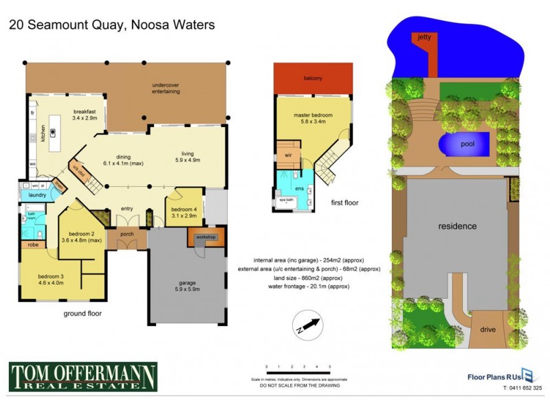 20 Seamount Quay, Noosa Waters QLD 4566 Floorplan