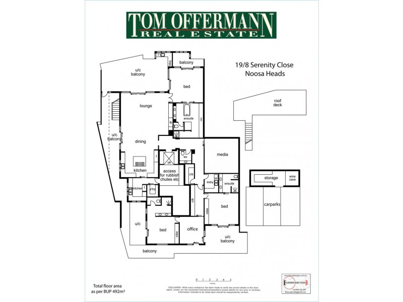 19/8 Serenity Close, Noosa Heads QLD 4567 Floorplan