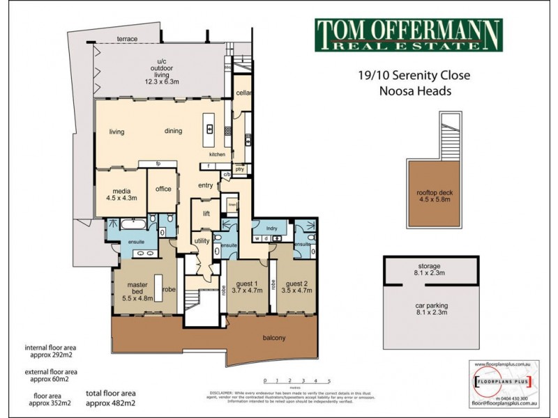 19/10 Serenity Close, Noosa Heads QLD 4567 Floorplan