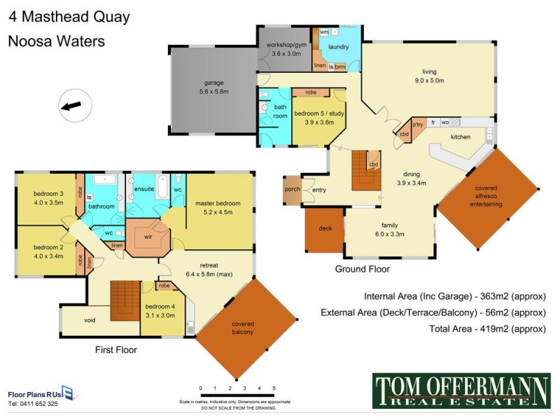 4 Masthead Quay, Noosa Waters QLD 4566 Floorplan