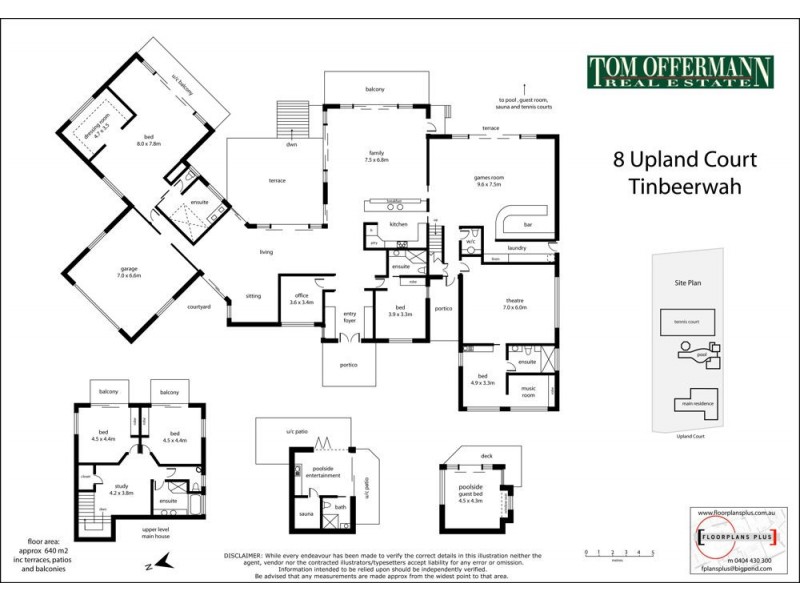 8 Upland Court, Tinbeerwah QLD 4563 Floorplan