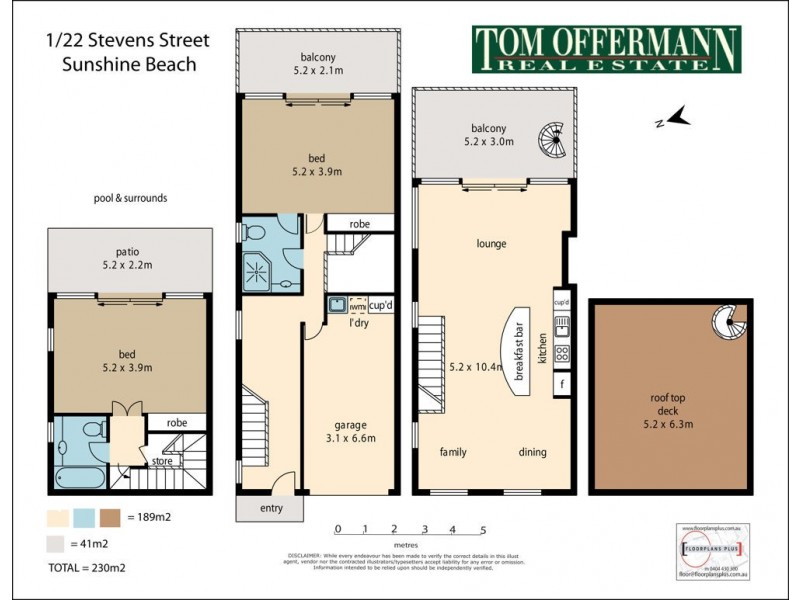 1/22 Stevens St, Sunshine Beach QLD 4567 Floorplan