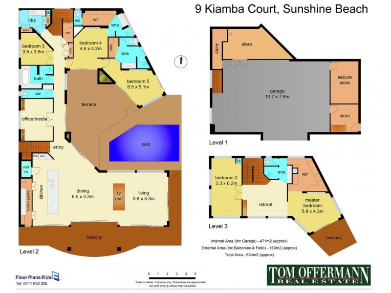 9 Kiamba Court, Sunshine Beach QLD 4567 Floorplan