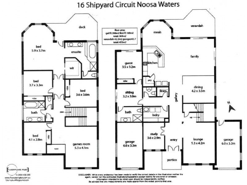 16 Shipyard Circuit, Noosa Waters QLD 4566 Floorplan