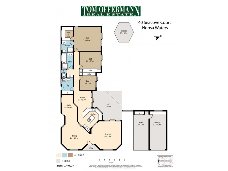40 Seacove Court, Noosa Waters QLD 4566 Floorplan