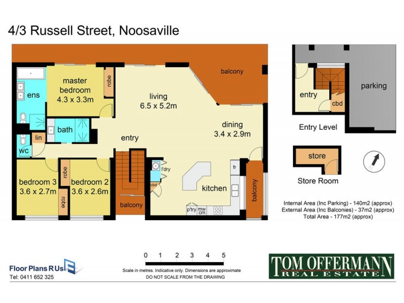 4/3 Russell St, Noosaville QLD 4566 Floorplan