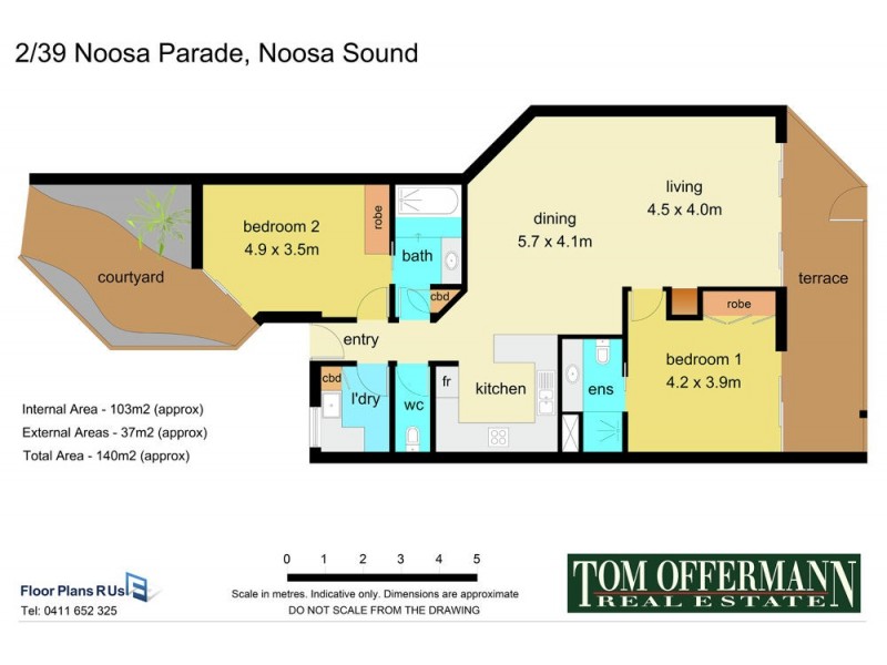 2/39 Noosa Parade, Noosa Heads QLD 4567 Floorplan