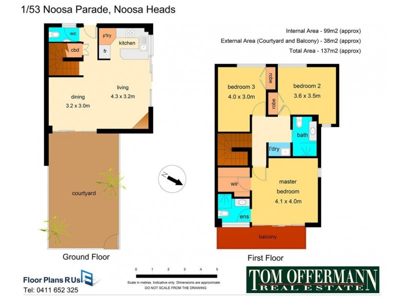 1/53 Noosa Parade, Noosa Heads QLD 4567 Floorplan