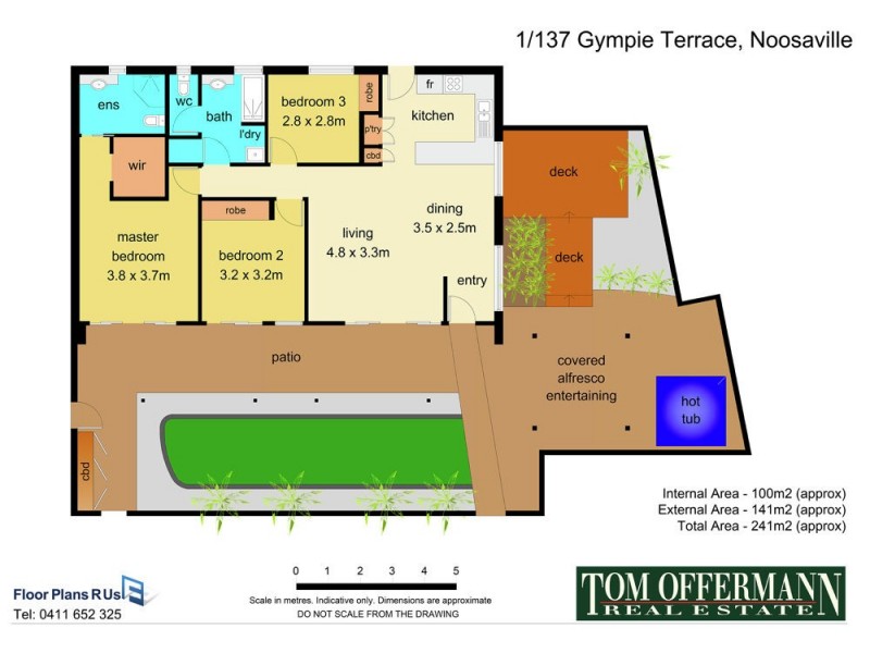 1/137 Gympie Terrace, Noosaville QLD 4566 Floorplan