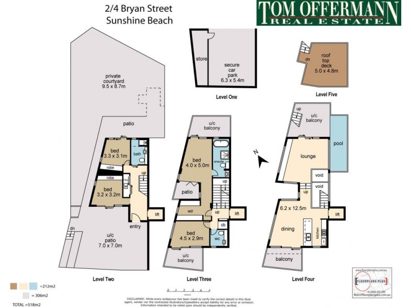 2/4 Bryan St, Sunshine Beach QLD 4567 Floorplan