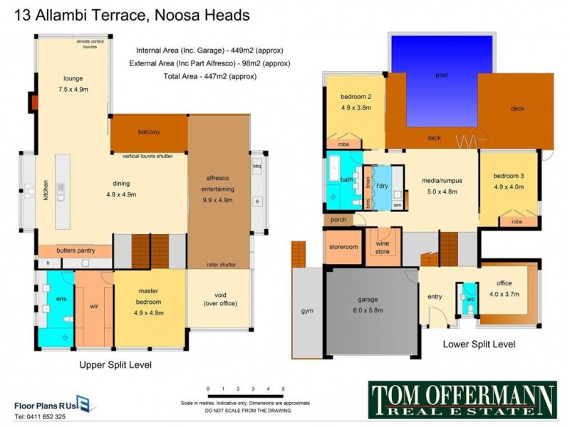 13 Allambi Terrace, Noosa Heads QLD 4567 Floorplan