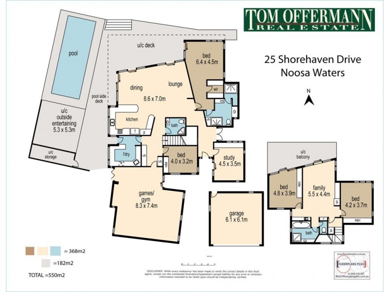 25 Shorehaven Drive, Noosa Waters QLD 4566 Floorplan