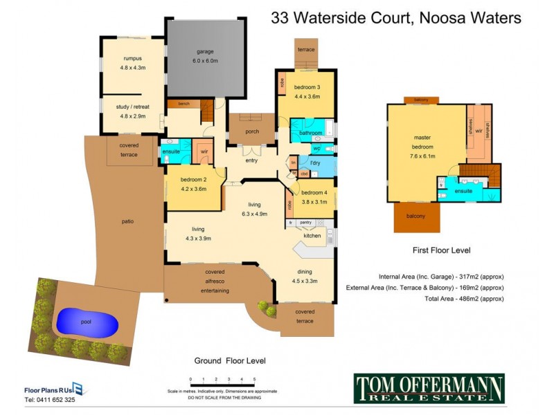 33 Waterside Court, Noosa Waters QLD 4566 Floorplan