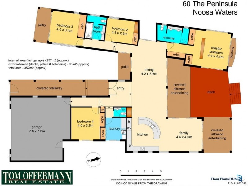 60 The Peninsula, Noosa Waters QLD 4566 Floorplan