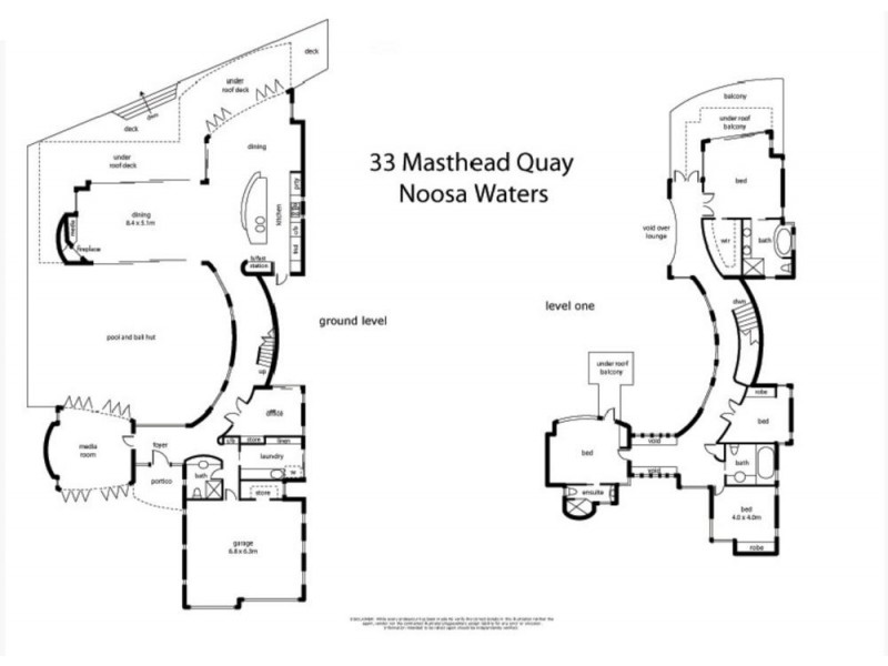 33 Masthead Quay, Noosa Waters QLD 4566 Floorplan