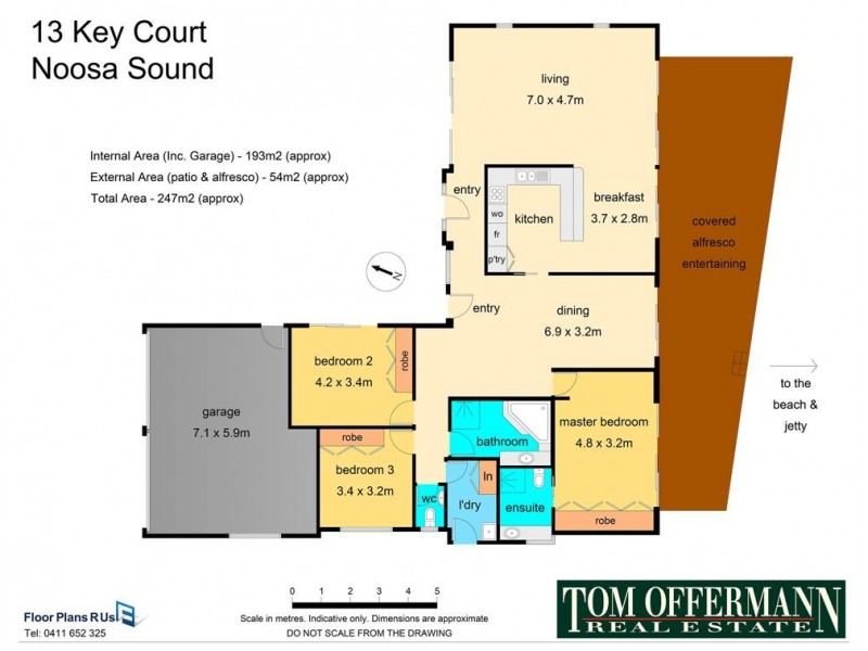 13 Key Ct, Noosa Heads QLD 4567 Floorplan