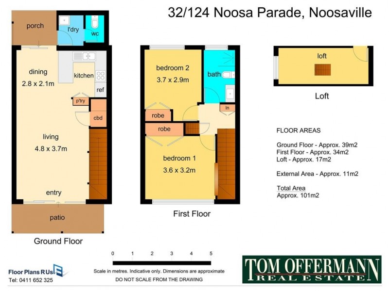 32/124 Noosa Parade, Noosaville QLD 4566 Floorplan