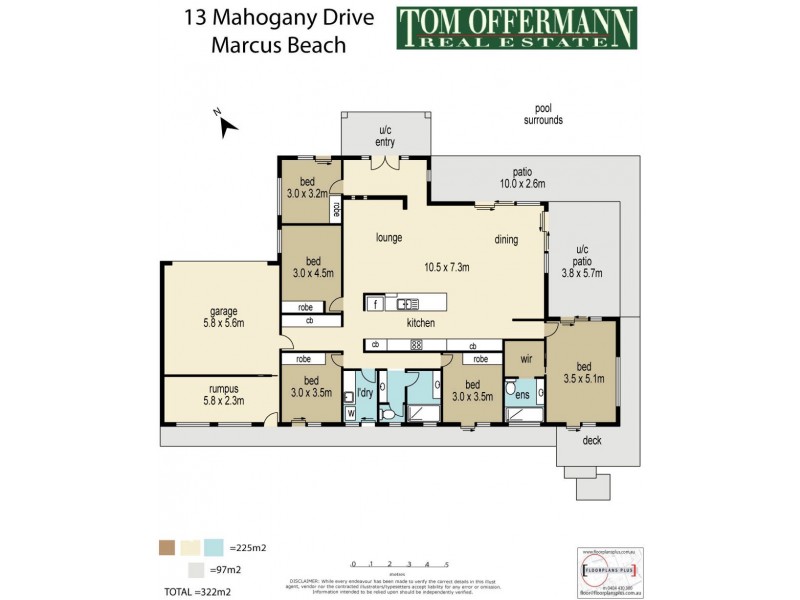 13 Mahogany Drive, Marcus Beach QLD 4573 Floorplan