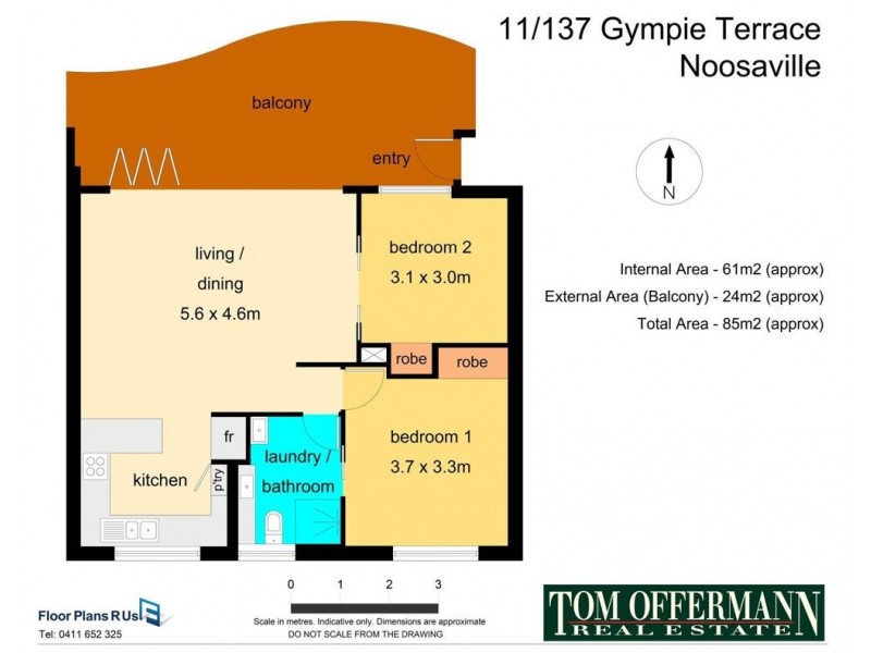 11/137 Gympie Terrace, Noosaville QLD 4566 Floorplan