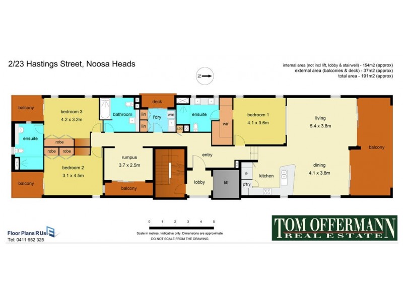 2/23 Hastings Street, Noosa Heads QLD 4567 Floorplan