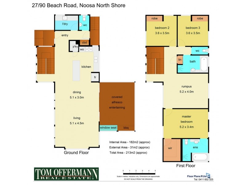 27/90 Beach Rd, Noosa North Shore QLD 4565 Floorplan