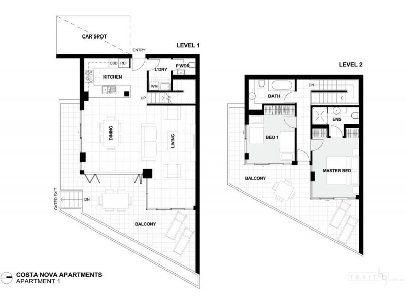 1/1 Belmore Terrace, Sunshine Beach QLD 4567 Floorplan