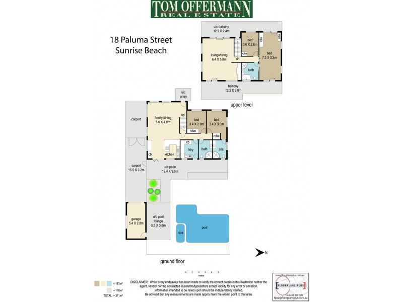 18 Paluma St, Sunrise Beach QLD 4567 Floorplan