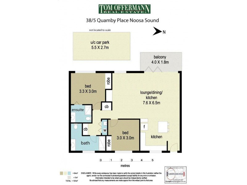 38/5 Quamby Place, Noosa Heads QLD 4567 Floorplan