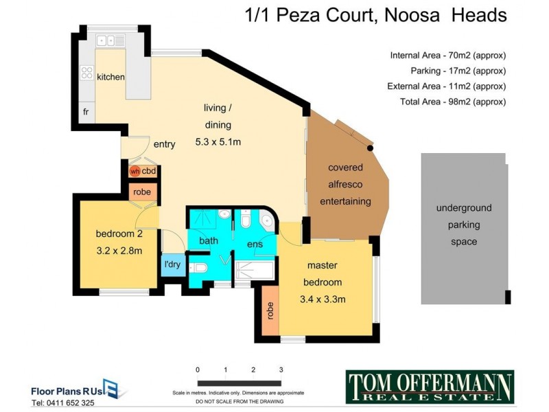 1/1 Peza Court, Noosa Heads QLD 4567 Floorplan